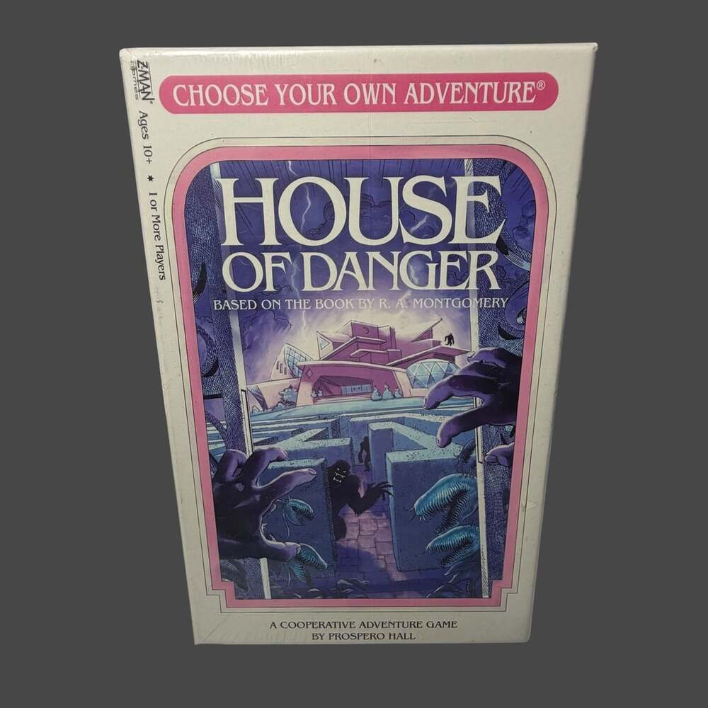 Z-Man Games Choose Your Own Adventure House of Danger Cooperative Game
